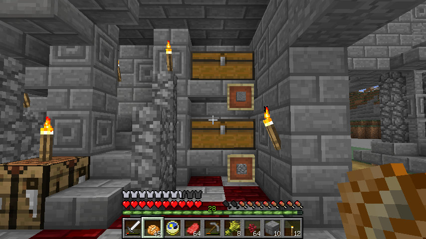 少し大きめの倉庫をつくる 4 完成 マインクラフト リリシア放浪記