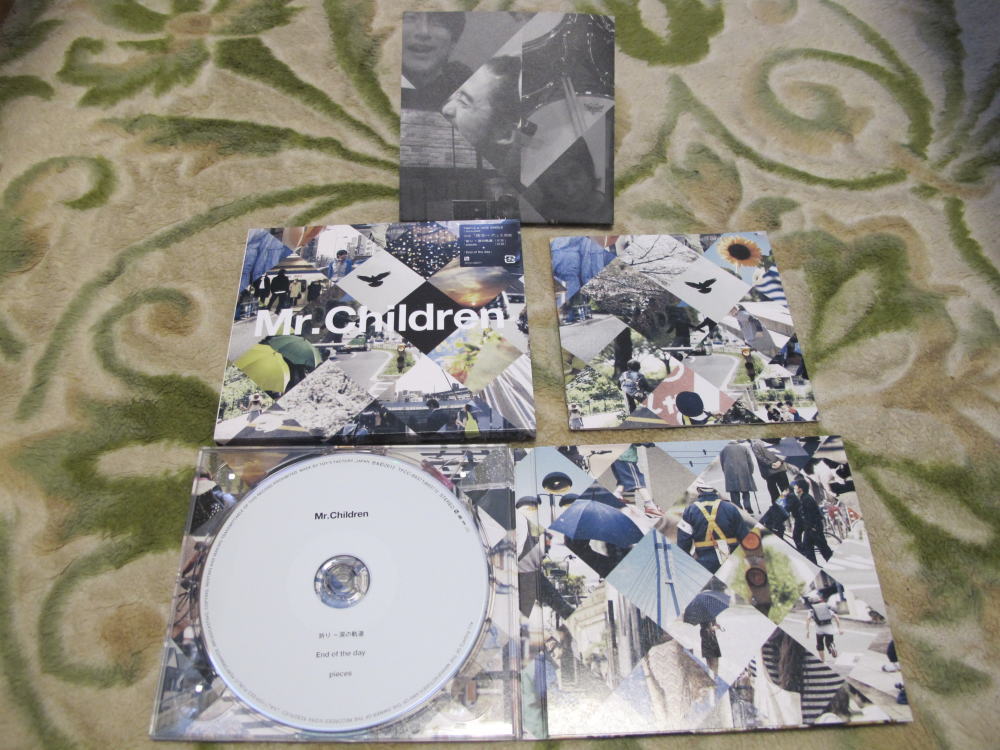 Mr Children Single 祈り 涙の軌道 End Of The Day Pieces Live Blu Ray Mr Children Stadium Tour 11 Sense In The Field 開封レポ 俺 そこはかとなし