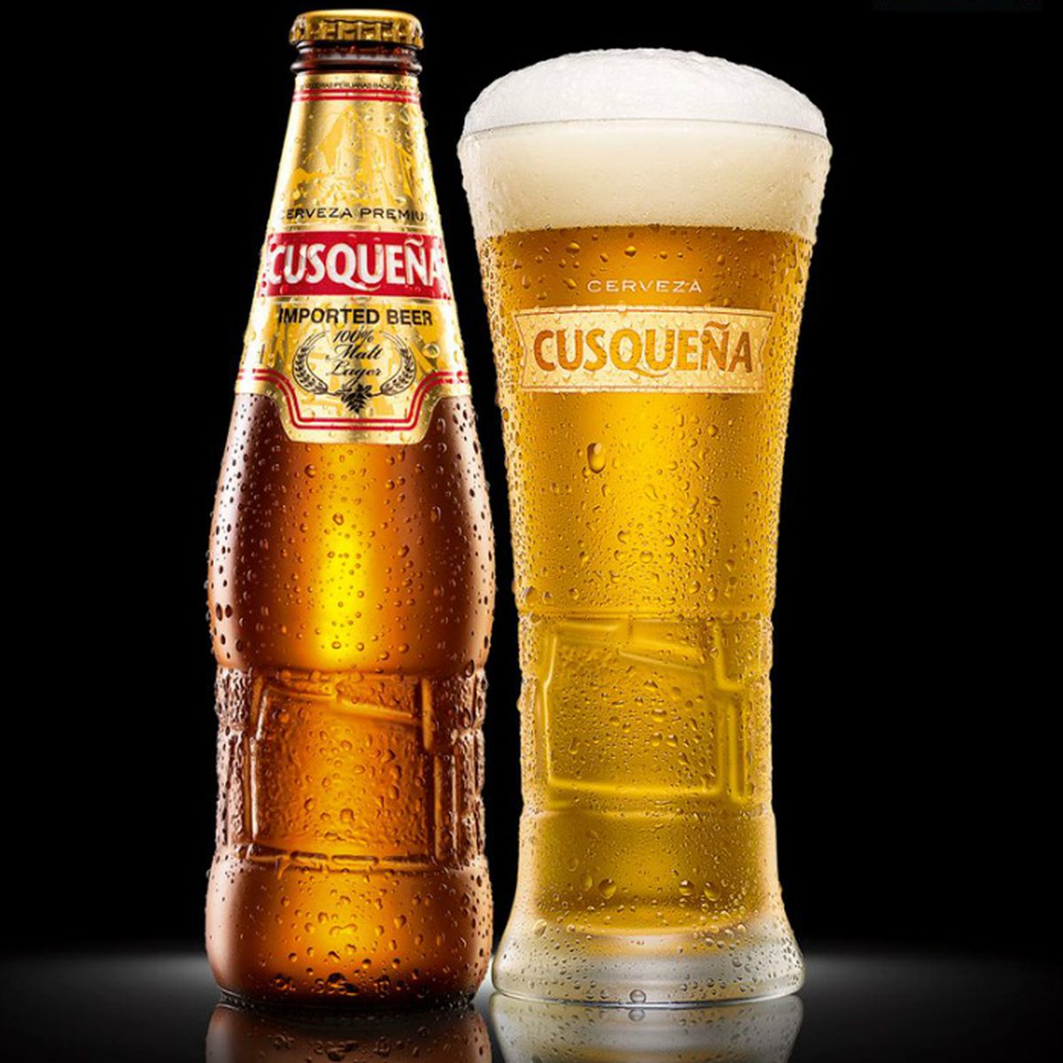 ペルー産ビールの4種類のクスケーニャ。ダイアモンドテイストアワード