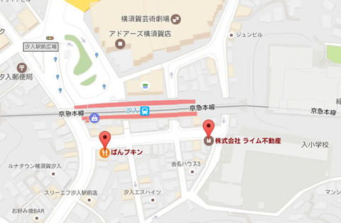 ぱんプキン　地図