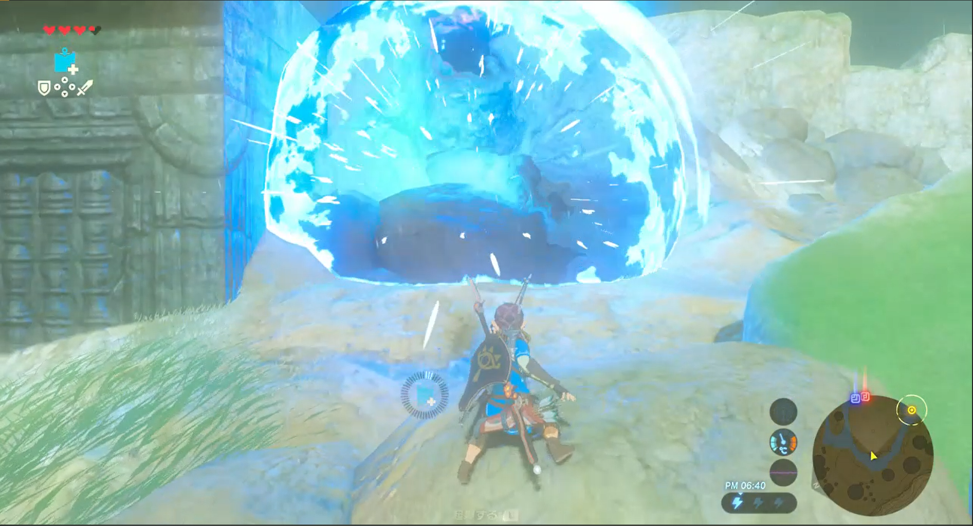 今日のゼルダ 雷の台地 Limepikoのblog