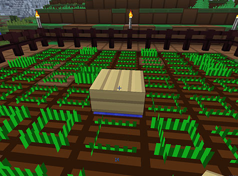 Minecraft 収穫が楽な畑の作り方 一番いいオンゲを頼むっ