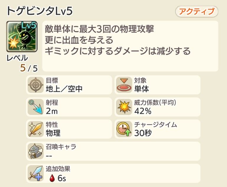 サボテン キャラスト 棘地獄が強烈 キャラスト 迷ビースト図鑑