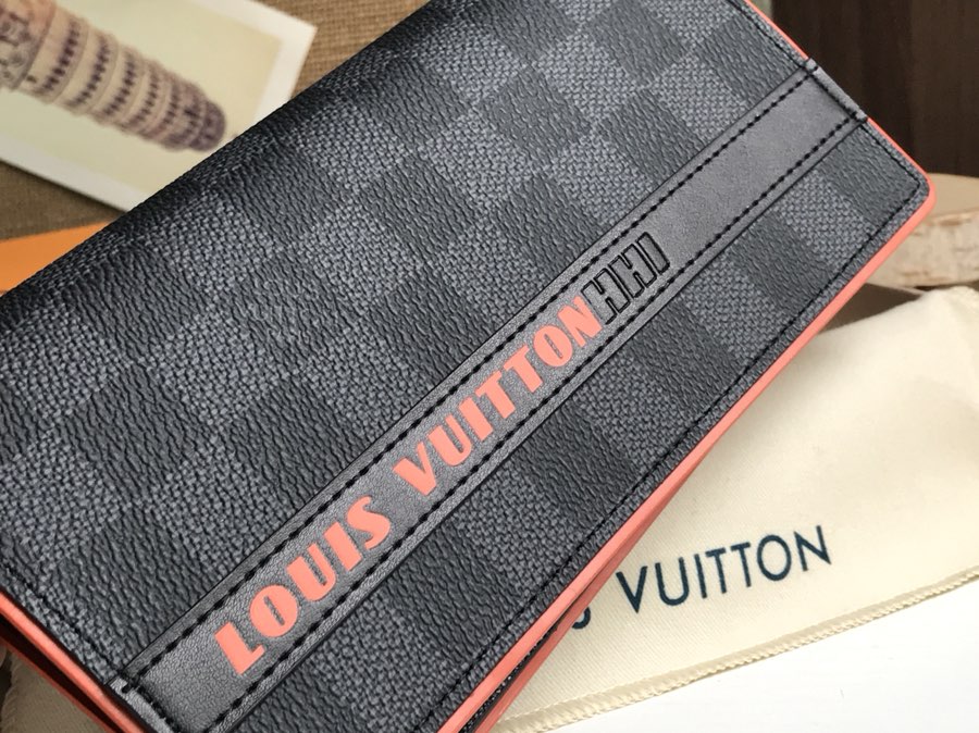N スーパーコピー ダークグレー ルイヴィトン 財布 新作 19 メンズ ダミエ ヴィトン 長財布 Damier Lineのblog