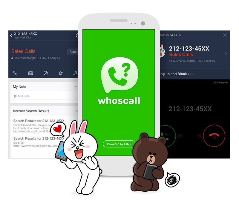 Identify And Block Calls And Messages From Unknown Callers With Line Whoscall First On Android Line Official Blog