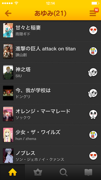 友だちが読んだマンガ