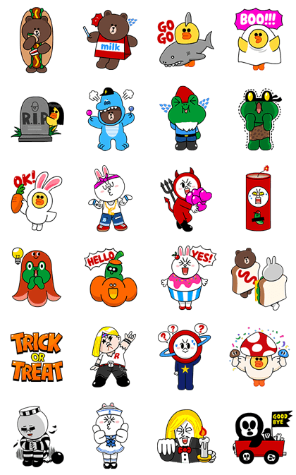 Lineのハロウィン特集 この季節にぴったりのスタンプやイベントをご紹介 Line公式ブログ