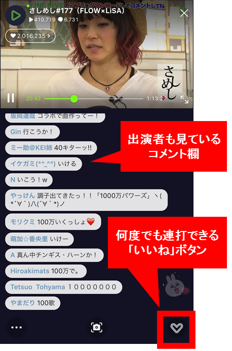 LINELIVE③