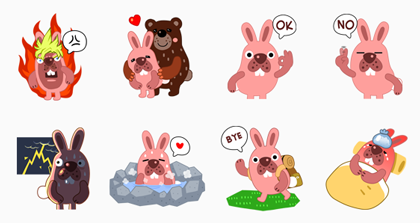 LINEパタポコアニマル スタンプ