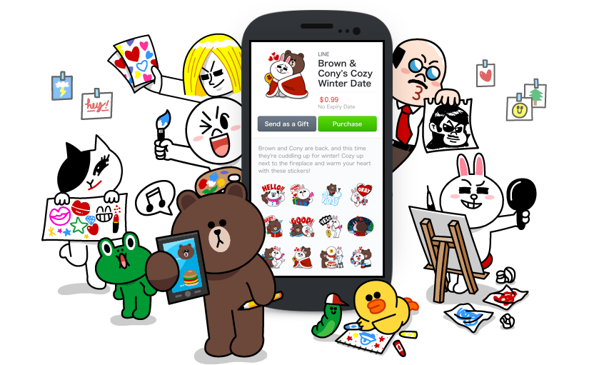 Line Creators Market で自作スタンプの登録受付スタート 5月以降販売予定 Line公式ブログ