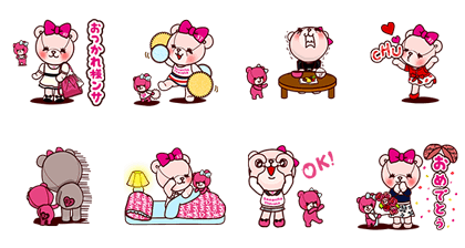 サマンサタバサ Gilt ラーニングパークから無料スタンプが登場 Line公式ブログ