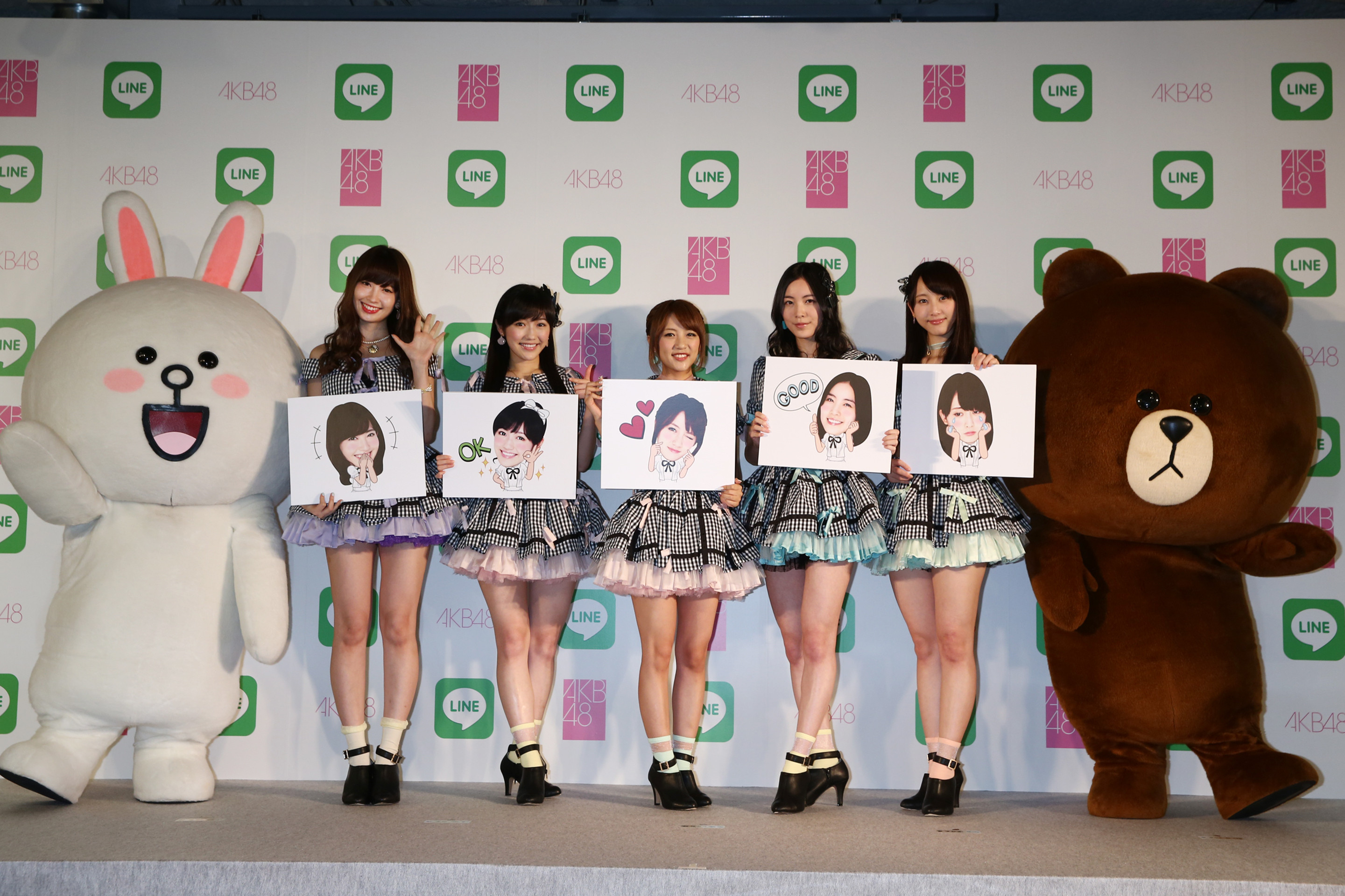 発表会レポート Line Akb48グループコラボプロジェクトが始動します Line公式ブログ 発表会レポート Line Akb48グループコラボプロジェクトが始動します Line公式ブログ