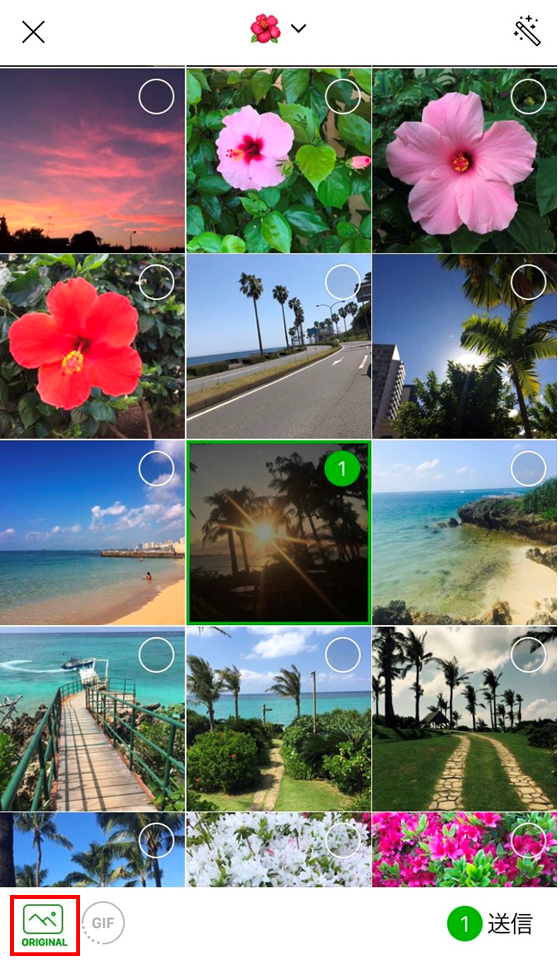 Lineの便利ワザ 高画質な思い出を 写真をキレイに送る方法 Line公式ブログ