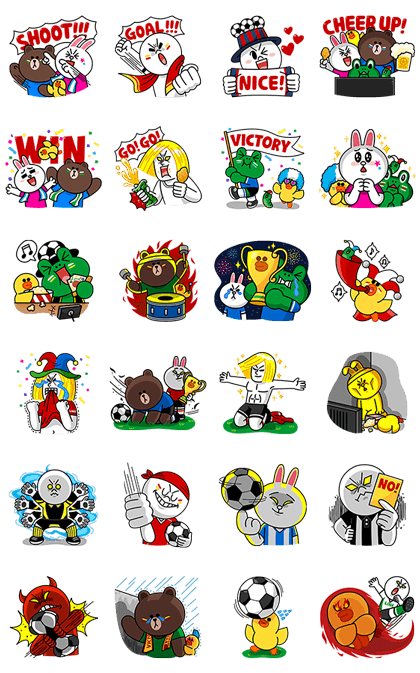 サムライブルーモデルのlineキャラクターグッズで盛り上がろう 各サービスでもサッカー特集中 Line公式ブログ サムライブルーモデルのlineキャラクターグッズで盛り上がろう 各サービスでもサッカー特集中 Line公式ブログ