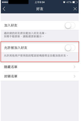 iOS permit