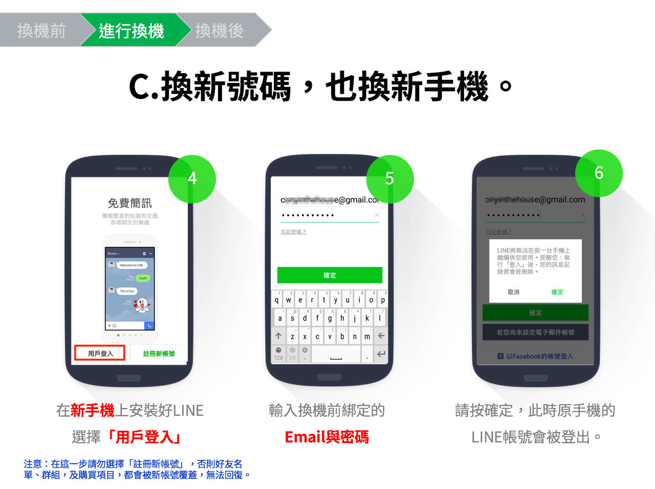 LINE換機教學官方懶人包12