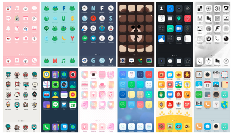 把熊大兔兔當手機背景 Line Launcher Android版上線 Line台灣官方blog 把熊大兔兔當手機背景 Line Launcher Android版上線 Line台灣官方blog