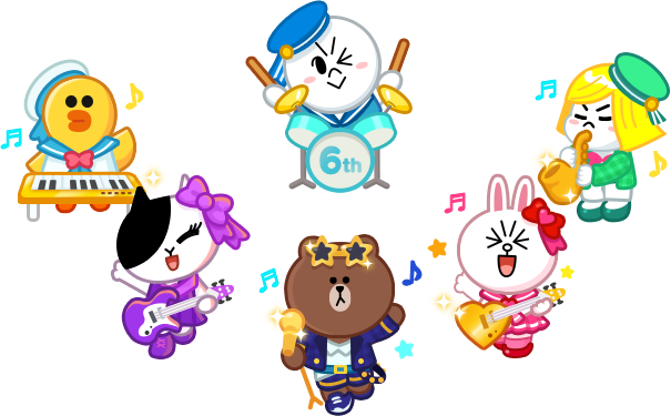 6周年ミニモン