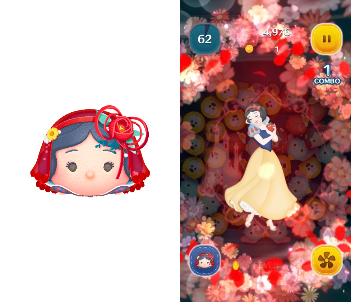 LINE：ディズニー ツムツム】花のチャームが付いた華やかなプリンセス 「フラワーシンデレラ」「フラワー白雪姫」「フラワーオーロラ姫」が登場！ :  LINE GAME公式ブログ