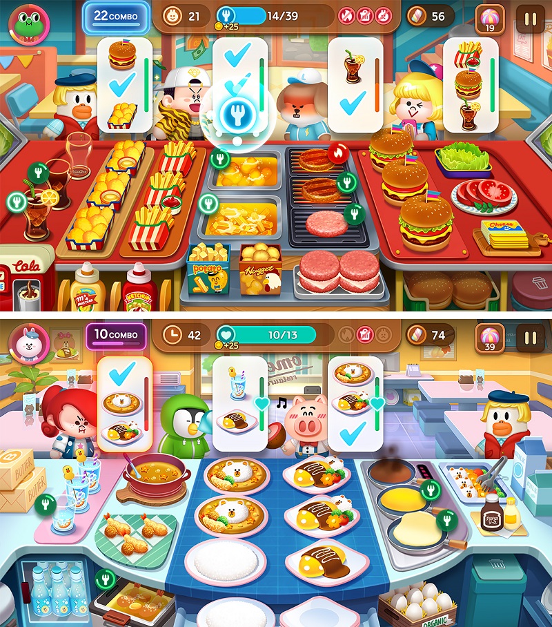 クッキングゲーム Line シェフ 本日より世界同時配信スタート Line Game公式ブログ