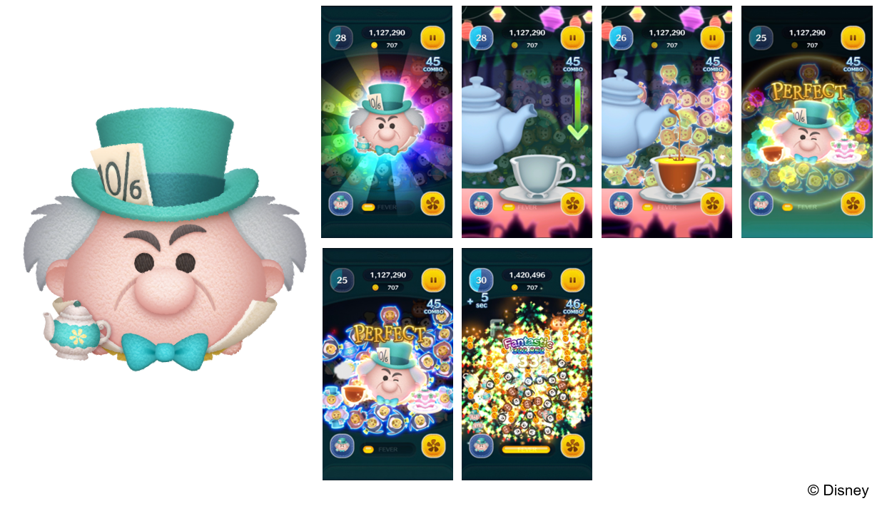 LINE:ディズニー ツムツム】4月は『ふしぎの国のアリス』の LINE:ディズニー ツムツム】4月は『ふしぎの国のアリス』の