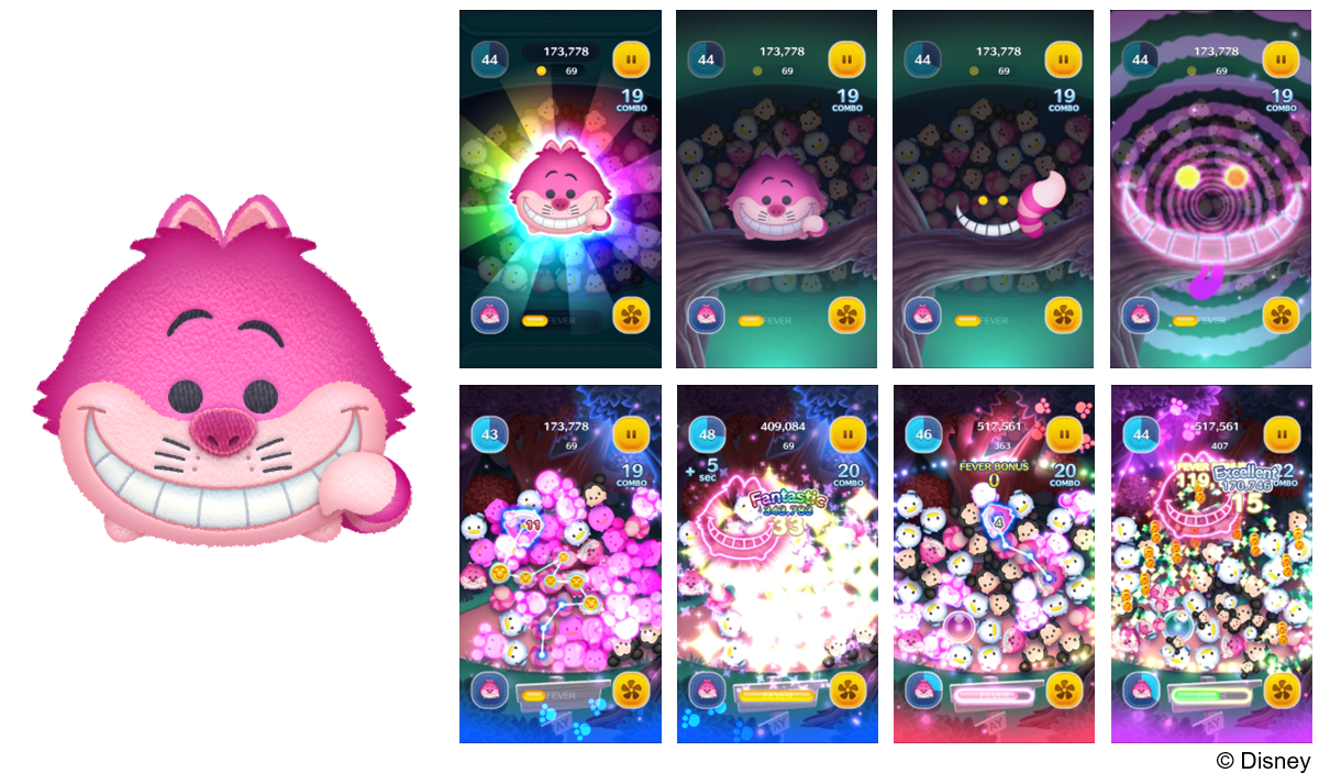 LINE：ディズニー ツムツム】4月は『ふしぎの国のアリス』の