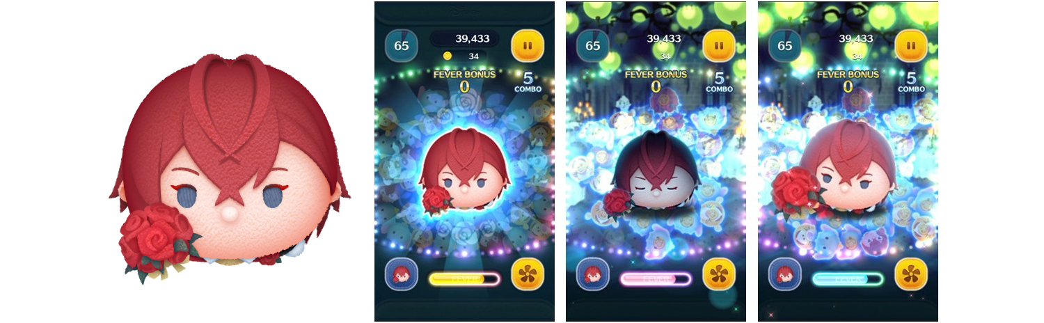 LINE：ディズニー ツムツム】「リドル・ローズハート」「アズール