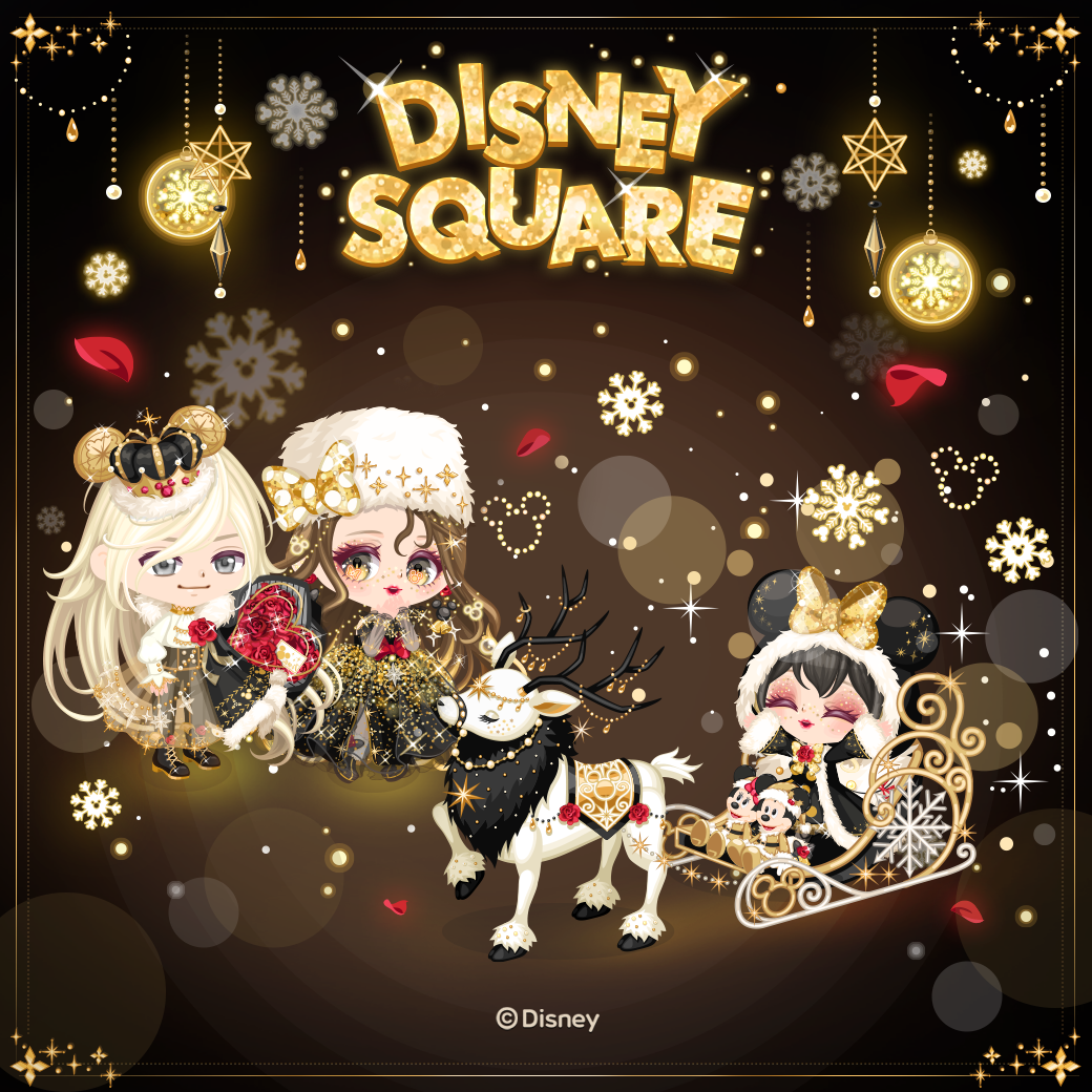 Line プレイ ディズニー ミッキーマウス ミニーマウスモチーフのクリスマスガチャが新登場 Line Game公式ブログ