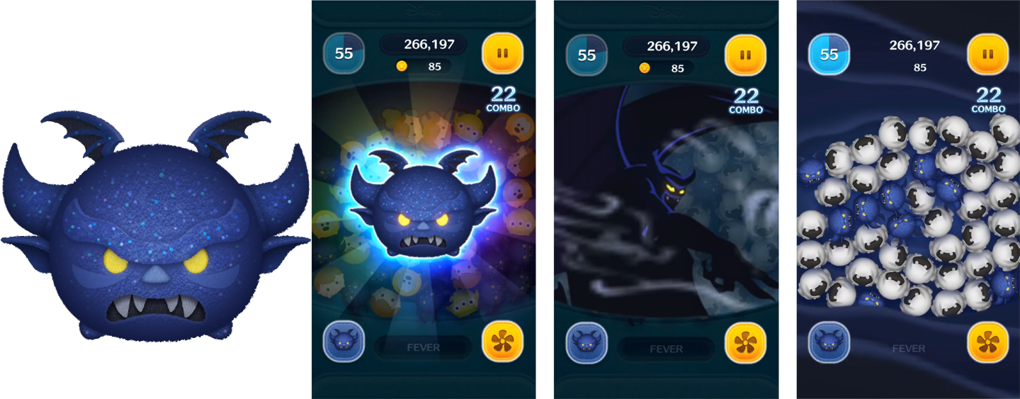 LINE：ディズニー ツムツム】「ディズニーヴィランズ」の新ツム 「陰謀