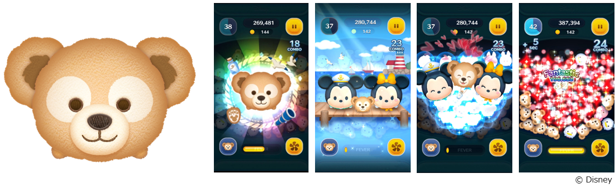 LINE:ディズニー ツムツム】「ダッフィー&フレンズ」の LINE:ディズニー ツムツム】「ダッフィー&フレンズ」の