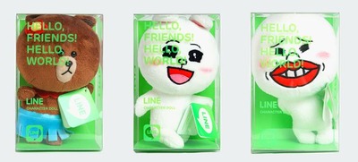 LINEキャラクターぬいぐるみ