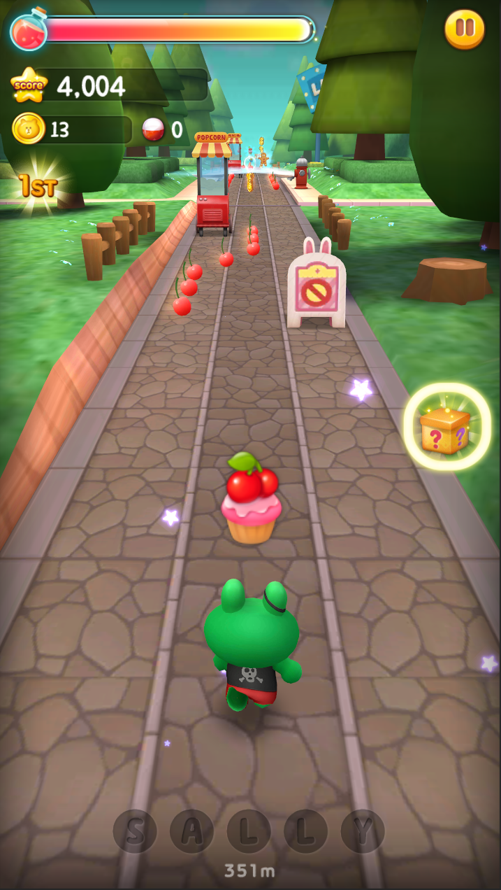 Lineキャラが走る よける 跳ぶ カンタン爽快ランゲーム Line Rush 公開 リリース記念キャンペーンも開催 Line Game 公式ブログ