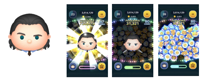 Line ディズニー ツムツム マーベルキャラクターの新ツム ロキ ヴィジョン ワンダ マキシモフ が期間限定で登場 Line Game公式ブログ