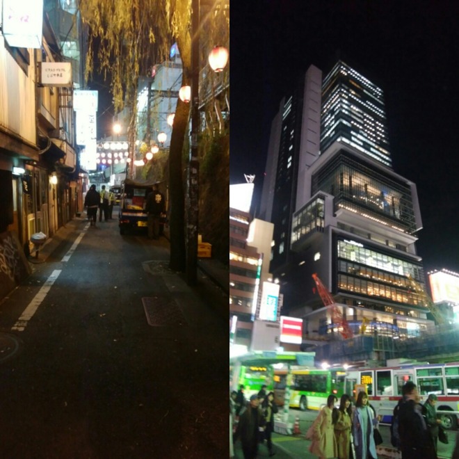 渋谷の夜景