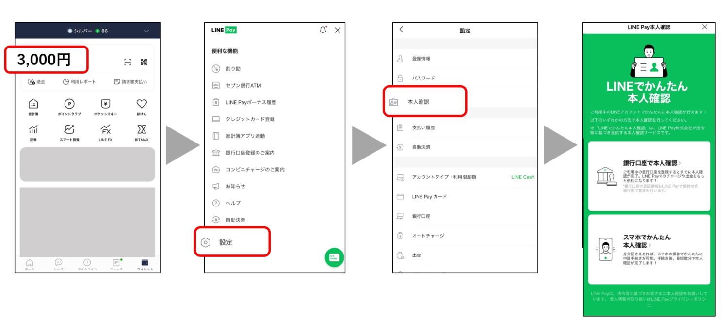 本人確認の方法 Line Pay 公式ブログ