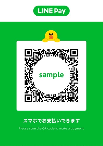 QRパネル(サリー)sample