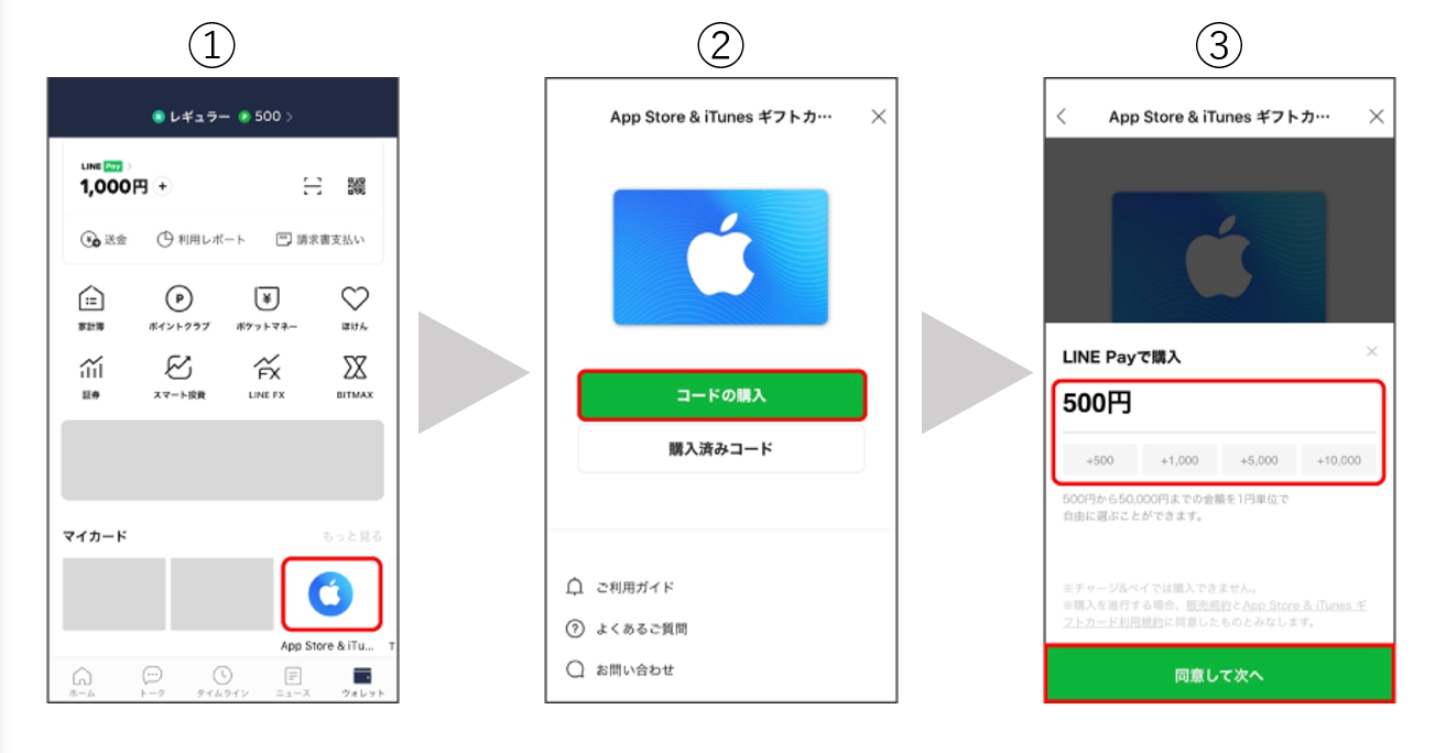 Line Payからapple Id残高にチャージする方法 Line Pay 公式ブログ