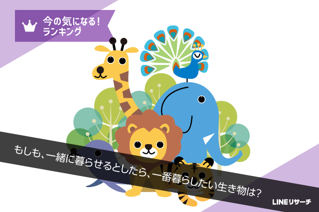 もしも一緒に暮らせるなら どの生き物 Lineリサーチ調査レポート リサーチノート Powered By Line もしも一緒に暮らせるなら どの生き物 Lineリサーチ調査レポート リサーチノート Powered By Line
