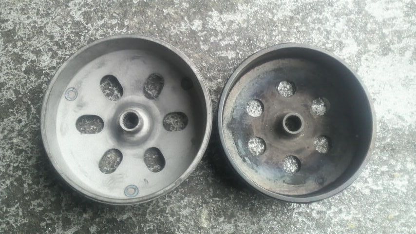 クラッチ クラッチアウター交換 ３輪キャノピーの部屋 改造 カスタム奮闘記