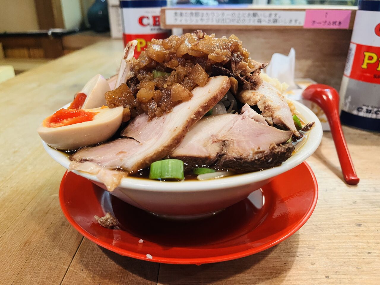 らーめんやまちゃん〔大阪市 梅田〕 : それでもやっぱり麺が好き。