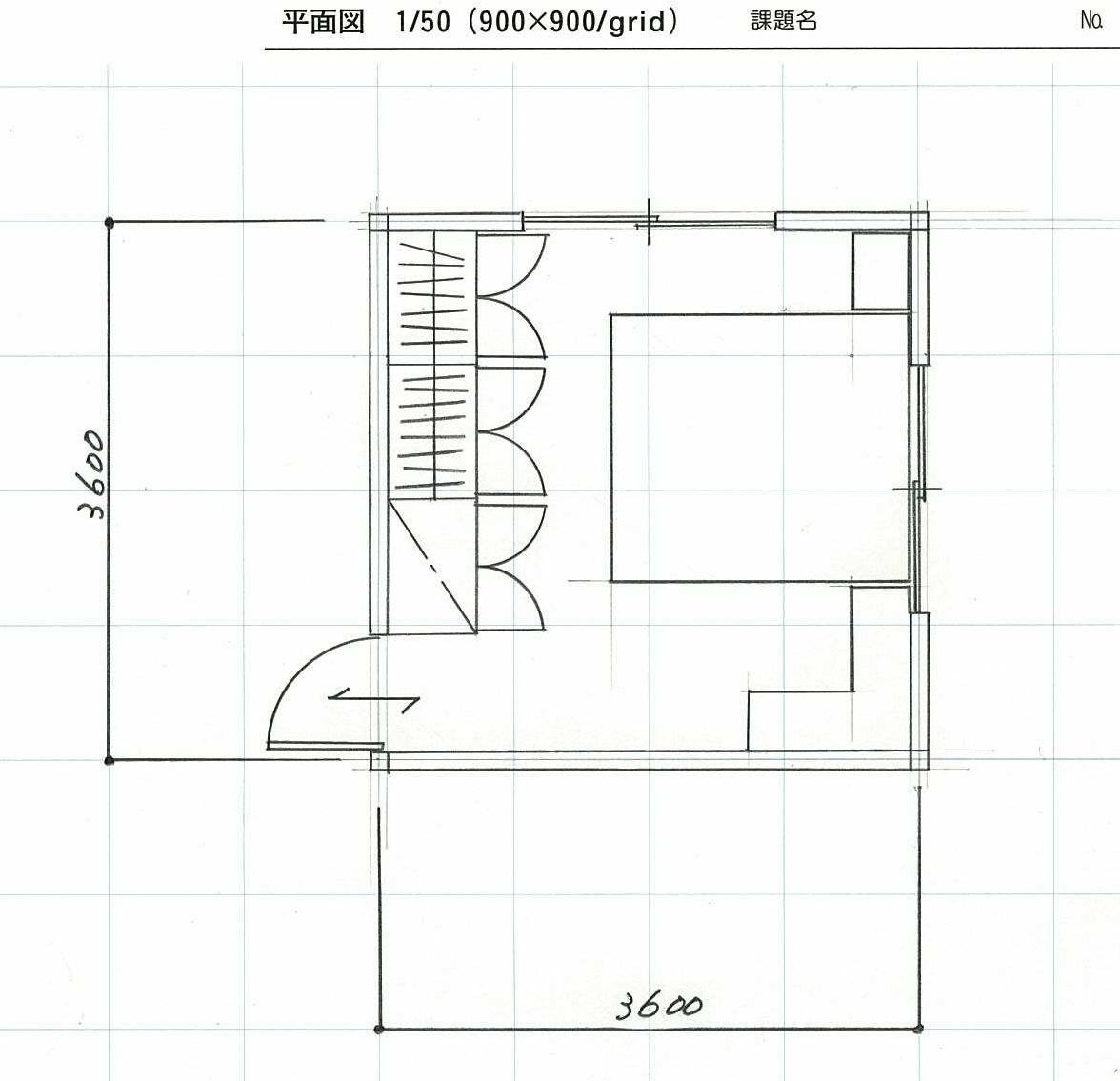 平面図の描き方のおさらいと ポイント インテリアコーディネーター合格への道 平面図の描き方のおさらいと ポイント インテリアコーディネーター合格への道