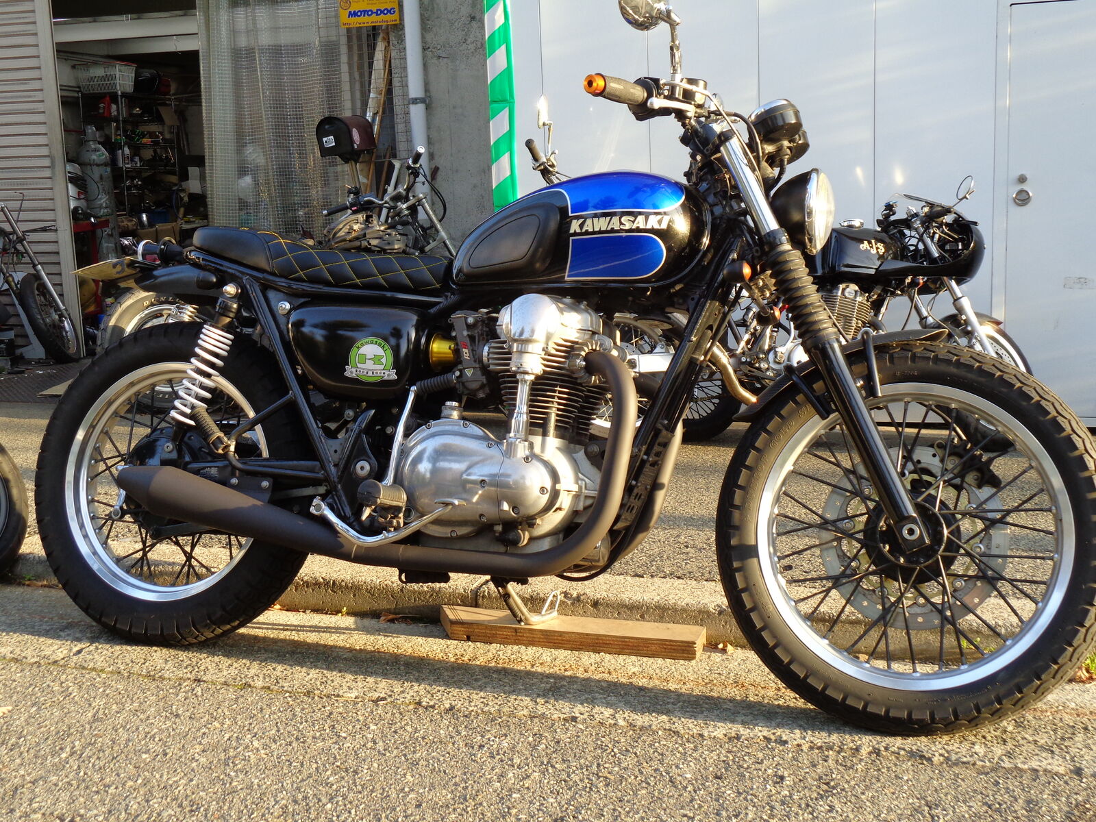 Kawasaki　W650ワンオフマフラー