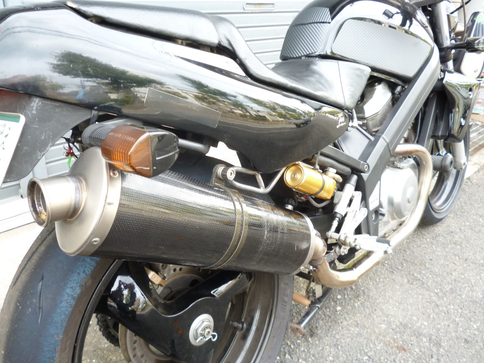 ブロス650 ワンオフマフラー 神戸市sさん Bros P2 rc31 Moto Dogカスタム日記 ブロス650 ワンオフマフラー 神戸市sさん Bros P2 rc31 Moto Dogカスタム日記