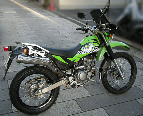 Super Sherpaのダウンマフラーをアップしました！ : MOTO-DOG