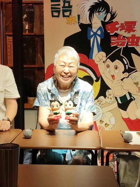 鉄腕アトムの声優・清水マリさんと会った！ : 手塚治虫を楽しむ