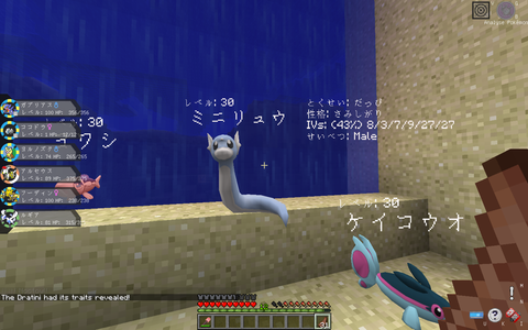 86 楽々水抜き りすぺのピクセルモン日記