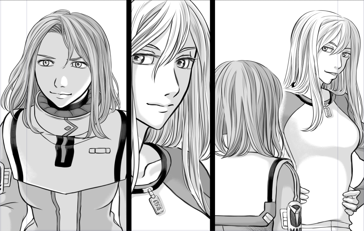 暁編 第六幕29仕上げ リシリ漫画制作記録