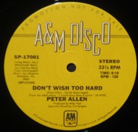Peter Allen Don't Wish Too Hard (2)