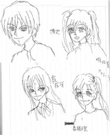 4人ラフ