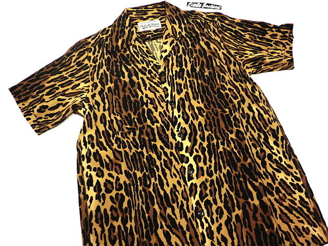 WACKOMARIA ワコマリア2012SS新作LEOPARD ALOHA SHIRT レオパード WACKOMARIA ワコマリア2012SS新作LEOPARD ALOHA SHIRT レオパード